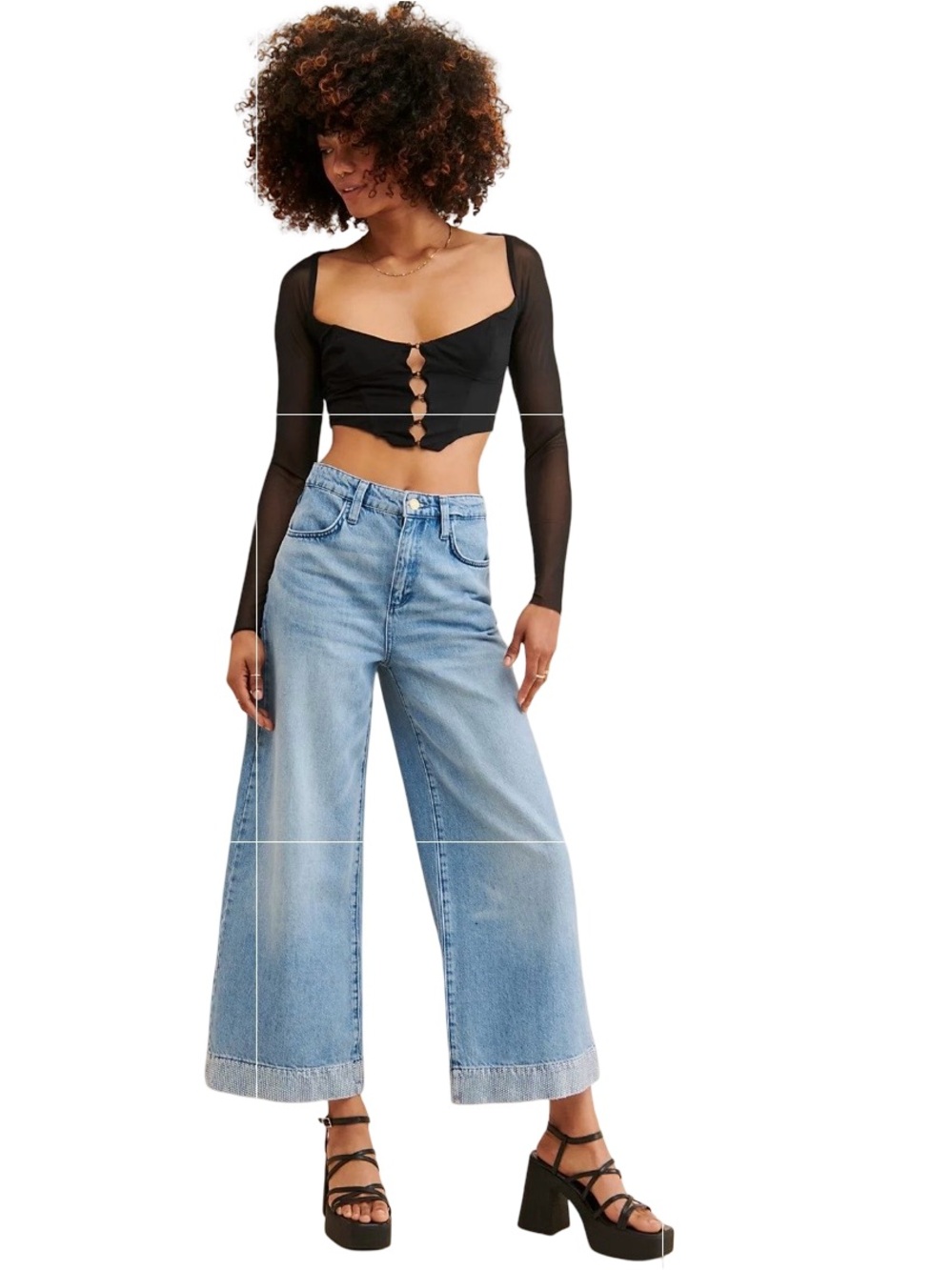 Triarchy Ms. Ciccone High Rise Jeans - Light Denim High-rise Size 30